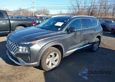 2022 Hyundai Santa Fe Sel из США, поврежденный, VIN 5NMS2DAJXNH375001